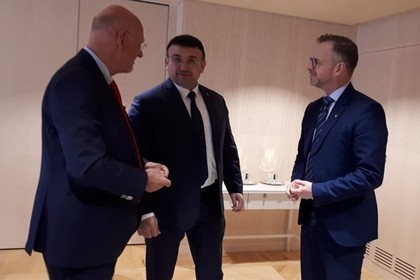 Министърът на вътрешните работи Младен Маринов посети Швеция